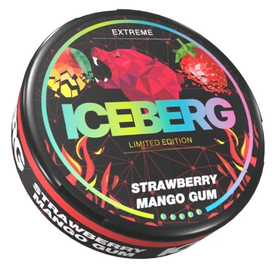 Iceberg Strawberry Mango Gum Extreme