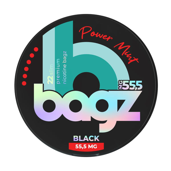 Bagz Black Power Mint