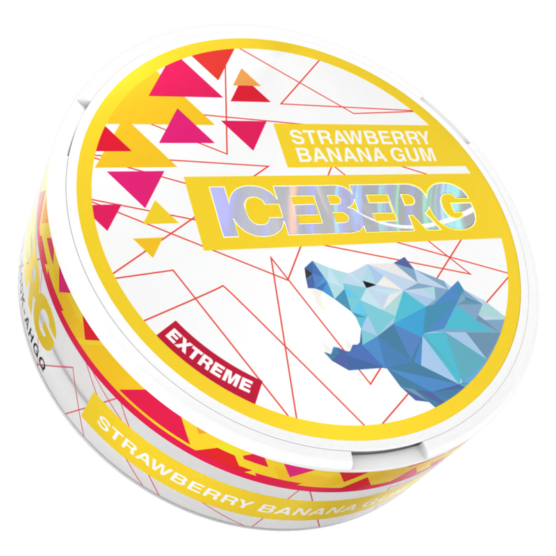 Iceberg Extreme Strawberry Banana Gum (35MG)